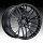 Cray Falcon Forged Monoblock Matte Black Custom Corvette Wheels